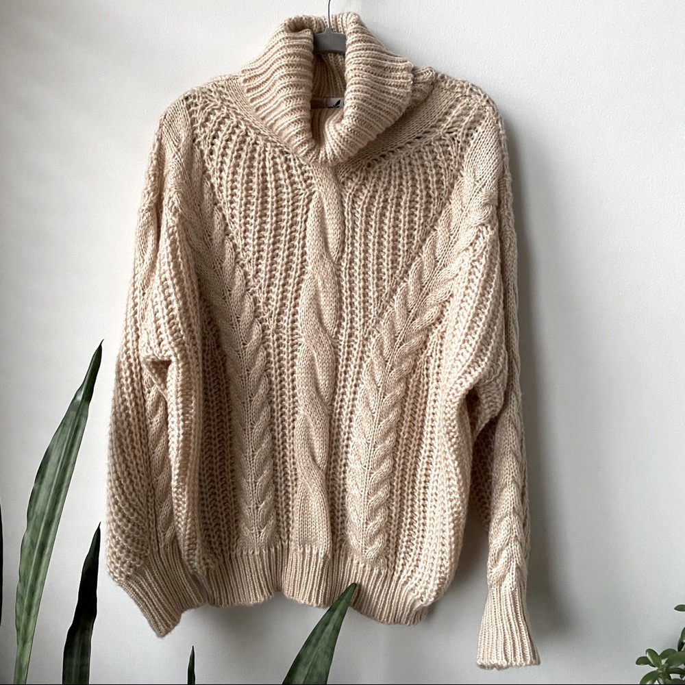 Chunky Turtleneck Sweater